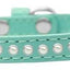 Dog, Puppy & Pet Fashion Collar, "One Row Pearl Rimsets"