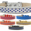 Dog, Puppy & Pet Ice Cream  Collar, "Blue Crystal Rimsets Sprinkles"