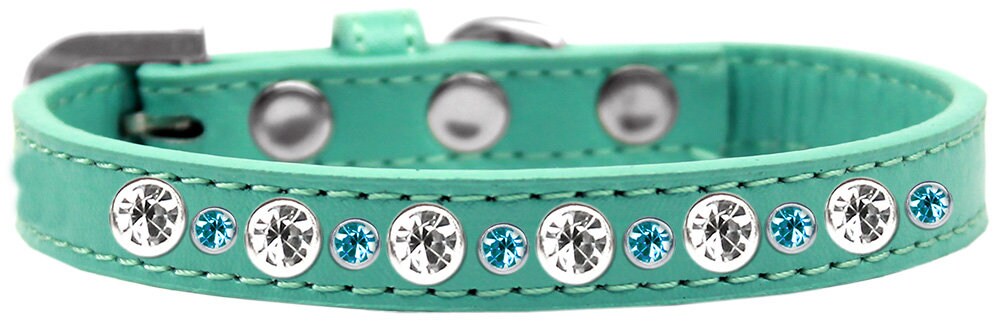 Dog, Puppy & Pet Jeweled Collar, "Posh Crystal Rimsets"