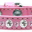 Dog, Puppy & Pet Jeweled Collar, "Posh Crystal Rimsets"