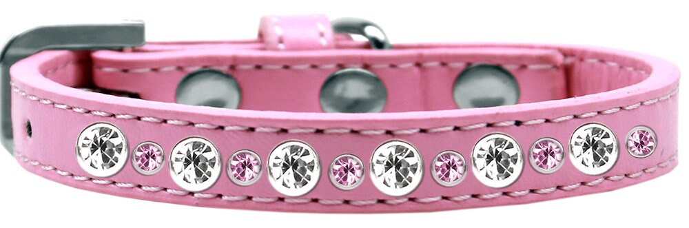 Dog, Puppy & Pet Jeweled Collar, "Posh Crystal Rimsets"