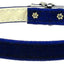 Dog, Puppy & Pet Plain Collar, "3/8" Velvet"