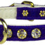 Dog, Puppy & Pet Collar, "#16 Crystal Velvet"