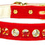 Dog, Puppy and Pet Collar, "Velvet Deluxe"