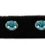 Dog, Puppy & Pet Leash, "Black Velvet Jeweled"