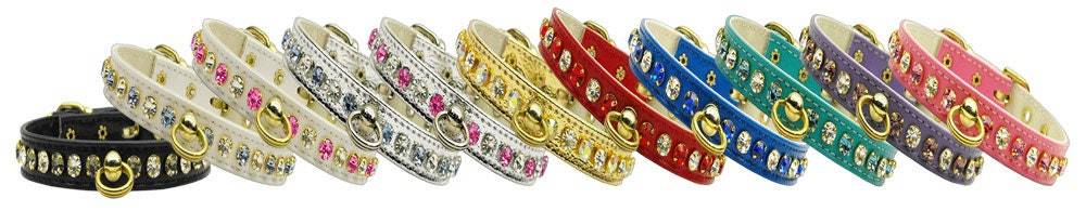 Dog, Puppy & Pet Collar, "Deluxe Rhinestone"