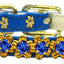 Dog, Puppy & Pet Collar, "Hampton Crystal Flower"