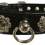 Dog, Puppy & Pet Collar, "Starlite Crystal Flower"