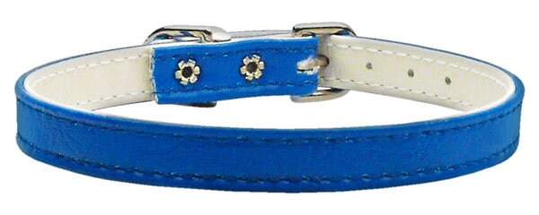 Dog, Puppy & Pet Plain Collar, "3/8" Wide"