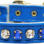 Cat Safety Collar, "One Row Rhinestone Deluxe"