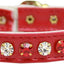 Cat Safety Collar, "One Row Rhinestone Deluxe"