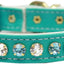 Cat Safety Collar, "One Row Rhinestone Deluxe"