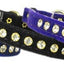 Premium Cat Safety With Band Collar, "Velvet One Row Rhinestone"