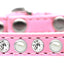 Breakaway Cat Collar, "Pearl & Clear Jewel"