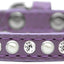 Breakaway Cat Collar, "Pearl & Clear Jewel"