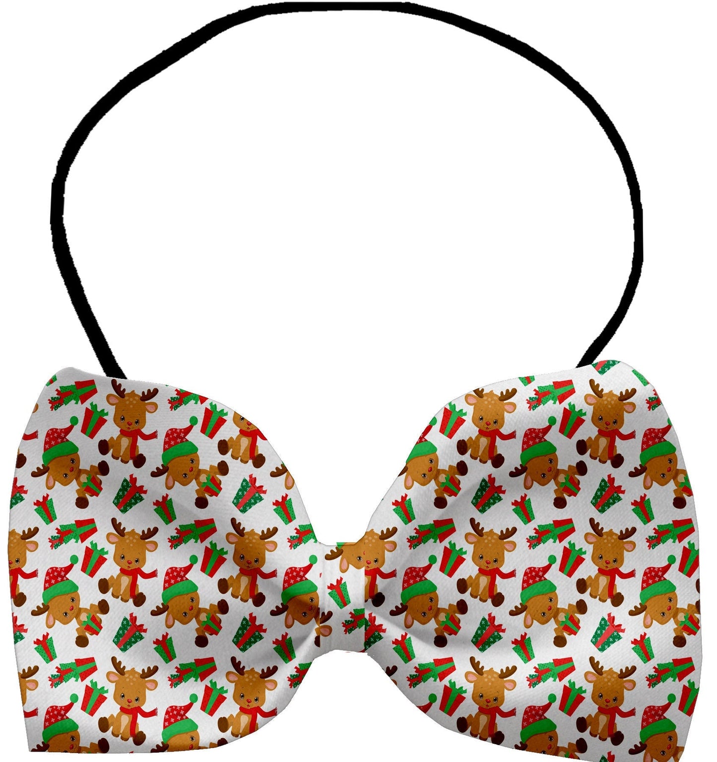 Christmas Pet, Dog and Cat Bow Ties, "Christmas Friends Group" (Choose from 10 different patterns!)