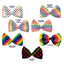 Pet, Dog and Cat Bow Ties, "Rainbow Pride Group" *Available in 7 different pattern options!*