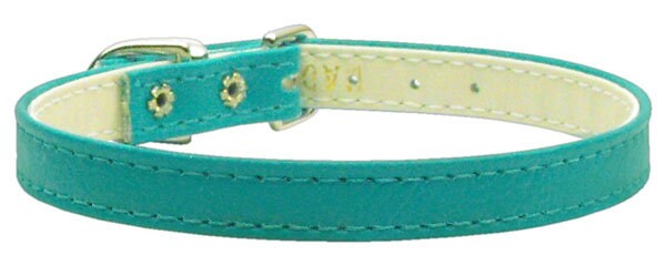 Dog, Puppy & Pet Plain Collar, "3/8" Wide"