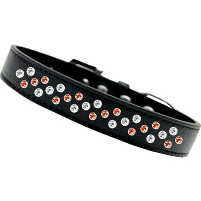 Halloween Dog, Puppy & Pet Fashion  Collar, "Halloween Crystal Rimsets Sprinkles"