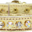 Cat Safety Collar, "One Row Rhinestone Deluxe"