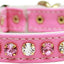 Cat Safety Collar, "One Row Rhinestone Deluxe"