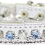 Cat Safety Collar, "One Row Rhinestone Deluxe"