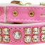 Cat Breakaway Collar, "Two Row Clear Crystal Swank"