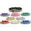 Cat Breakaway Collar, "Two Row Clear Crystal Swank"