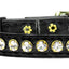 Cat Breakaway Buckle Collar, "One Row Rhinestone"