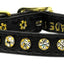 Cat Safety With Band Collar, "One Row Clear Crystal"