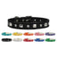 Dog, Puppy and Pet Collar, "Just The Basics Crystal & Pyramid"