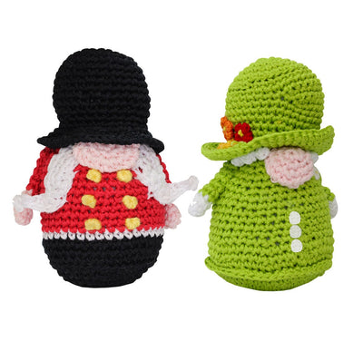 Knit Knacks Organic Cotton Pet & Dog Toys, "The Royal Knit Knacks Group"