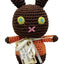 Knit Knacks Organic Cotton Pet & Dog Toys, "Easter Group" (Choose from: Choco Bunny, Foo Foo Bunny, Baby Duck, 2 Different Lambs, or Goat)