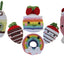 Knit Knacks Organic Cotton Pet & Dog Toys, "Sweet Tooth Group" (Choose from 10 different options!)