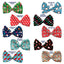 Christmas Pet, Dog and Cat Bow Ties, "Christmas Friends Group" (Choose from 10 different patterns!)