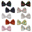 Christmas Pet, Dog and Cat Bow Ties, "Sweet Snowflakes Group" (Choose from 10 different patterns!)