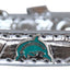 Dog, Puppy & Pet Designer Croc Widget Collar, "Dolphins"