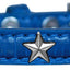 Dog, Puppy and Pet Designer Croc Widget Collar, "Red, White & Blue Stars"