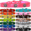 Dog, Puppy & Pet Designer Croc Widget Collar, "Peace Sign"