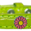 Dog, Puppy & Pet Designer Croc Widget Collar, "Pink Daisies"