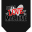 Pet and Dog Bandana Screen Printed, "Love Machine"