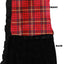 Dog, Puppy & Pet or Cat Sleepytime Cuddle Blankets, "Plaids" (Choose from Red or Green!)