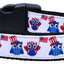 Pet Dog & Cat Nylon Collar or Leash, "American Owls"