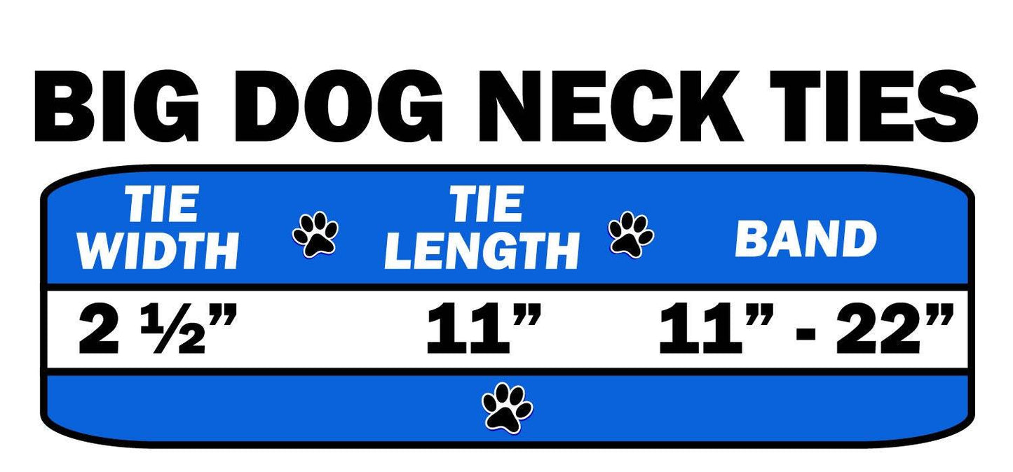 Valentine's Day Big Dog Neck Ties, "Sweetheart Group" (Choose from 5 options!)