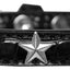 Dog, Puppy & Pet Designer Croc Widget Collar, "Silver Stars"