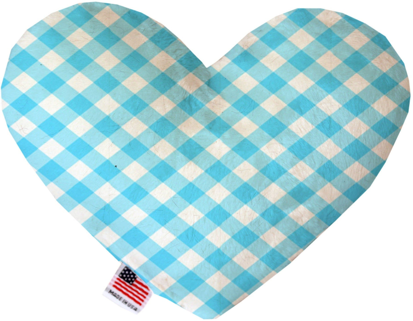 Pet and Dog Plush Heart or Bone Toy, "Plaids Group" (Available in different sizes, and 7 different pattern options!)