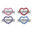 Dog, Puppy & Pet Clip On Grooming Accessory, "Heart Barrette" (Available in 4 different colors!)