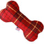 Pet and Dog Plush 6" Bone Toy, "Happy Holidays Group" (Available in 6 different pattern options!)