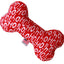 Pet and Dog Plush 6" Bone Toy, "Happy Holidays Group" (Available in 6 different pattern options!)