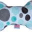 Pet and Dog Plush 6" Bone Toy, "Party Dots Group" (Available in 3 different colorway options!)